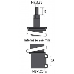 Ammortizzatore Anteriore PIAGGIO VESPA LX 50/125/150cc